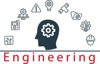  mühendislik kavramı vektör tasarımı 