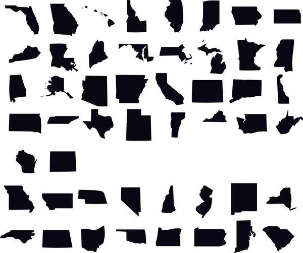 карты векторного дизайна единых государственных иконок
 