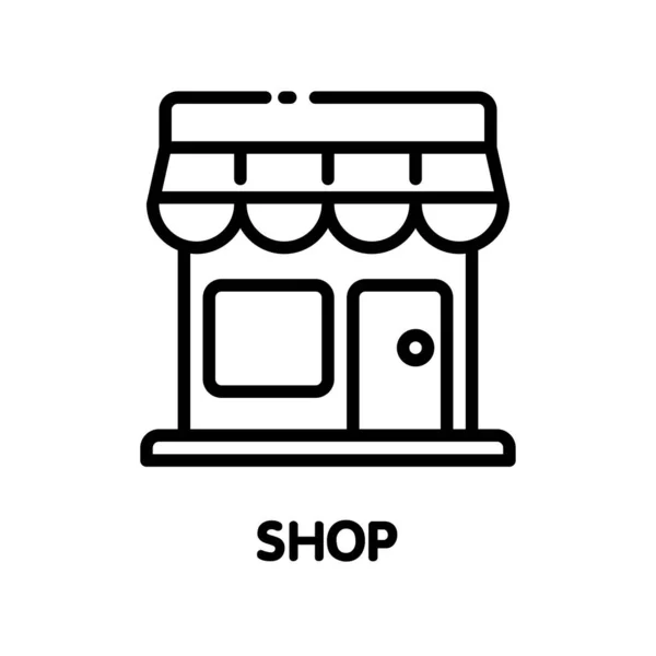 Icon Shop在白色背景图片上的图标设计说明 — 图库矢量图片