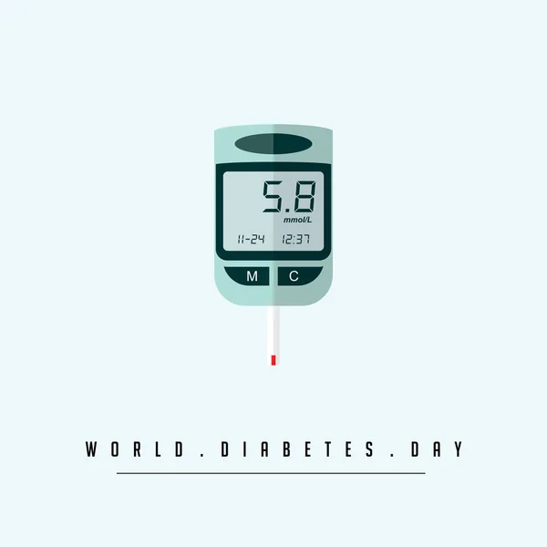 World Diabetes Day — Stock Vector