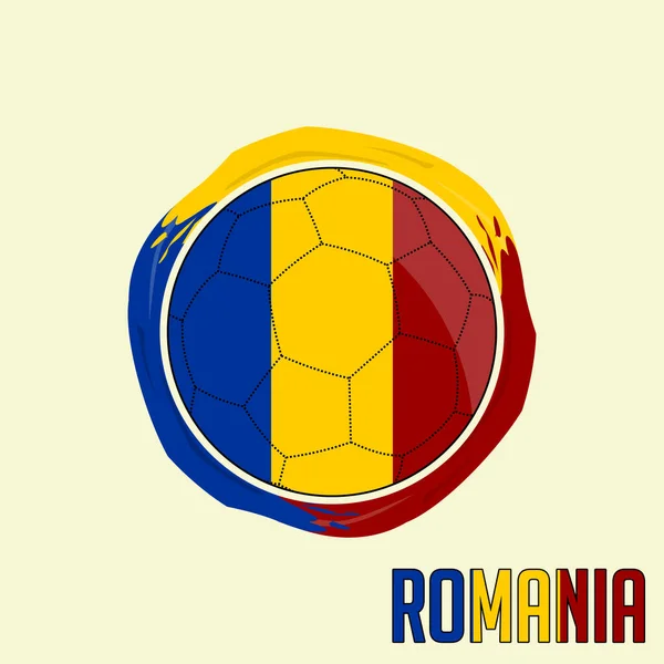 Флаг чемпионата по футболу — стоковый вектор