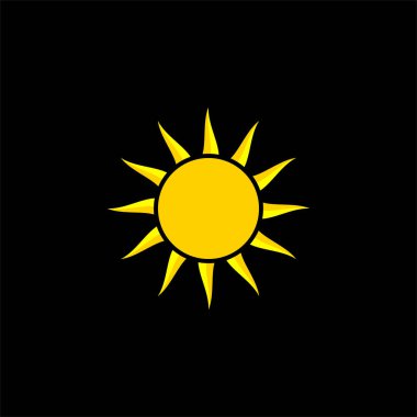 Güneş vektör çizim