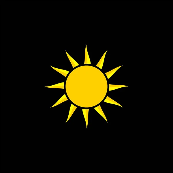 Illustration vectorielle du soleil — Image vectorielle