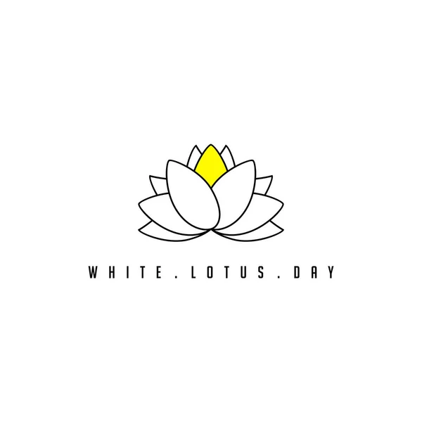 World Lotus Day — 스톡 벡터