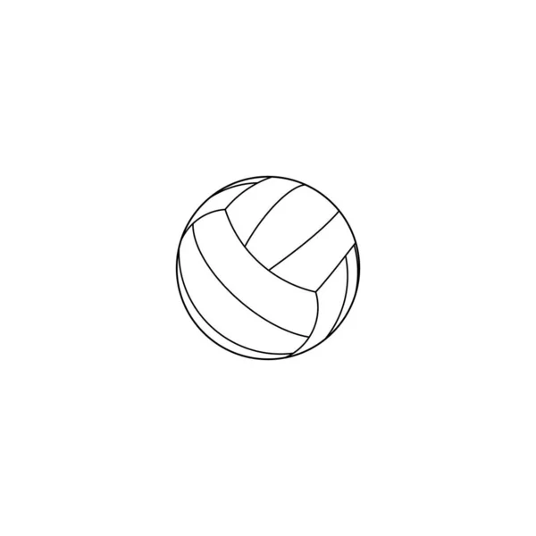 Disposition Volleyboll vektor Illustration — Stock vektor