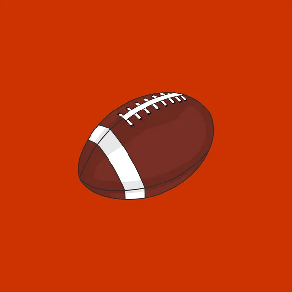 American Football vector Illustration for Template Design — 图库矢量图片