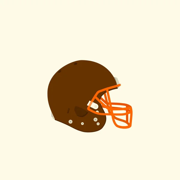 Casque de football américain — Image vectorielle