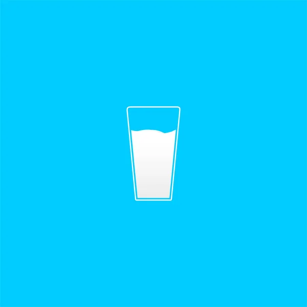 Векторная Икона Молока Кружке Хороший Дизайн Напитков Еды Напитков — стоковый вектор