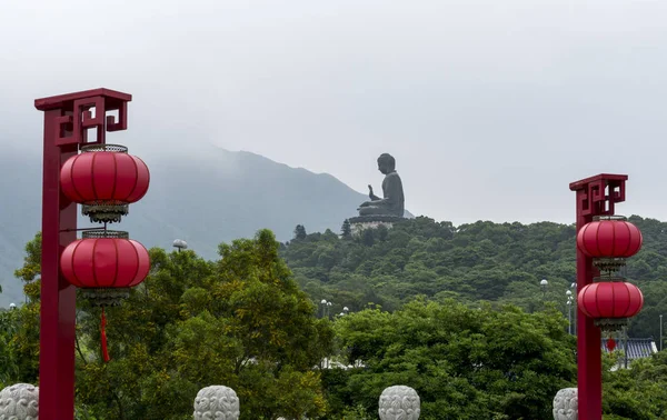 Tian tan Buda - buda lantau Island, hong kong dünyanın en yüksek bronz