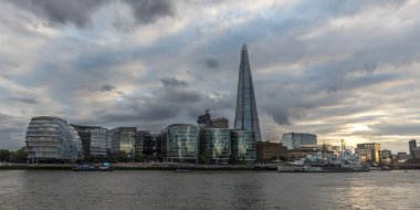The Shard, City Hall ve More London Place, Londra, İngiltere, İngiltere, Avrupa