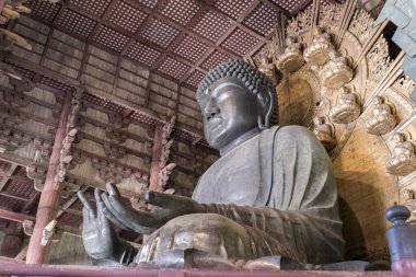 Todai-ji Daibutsu - Japonya, Nara 'daki Todai-ji Tapınağındaki Büyük Buda