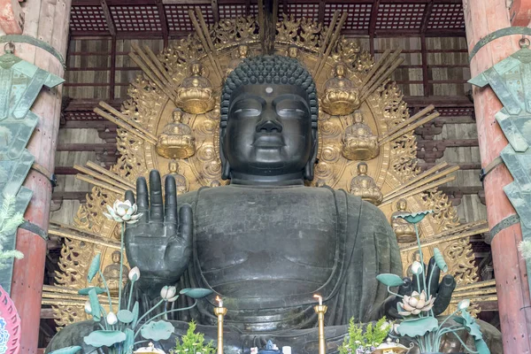Todai Daibutsu Der Große Buddha Todai Tempel Nara Japan — Stockfoto