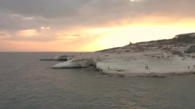 Kıbrıs Yazın güzel gün batımı