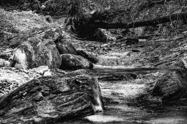 Agua que fluye dos — Foto de Stock