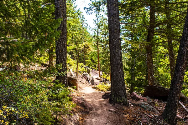 Sentier sur le parc Chautauqua neuf — Photo