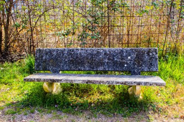 Izgaralı beton bank