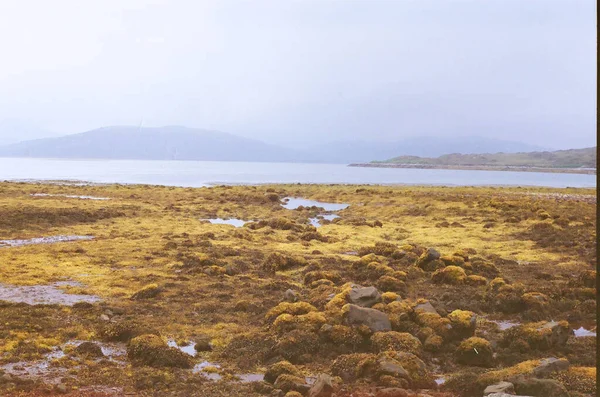 Scottish Λόφους Λιβάδια Και Σύννεφα Και — Φωτογραφία Αρχείου