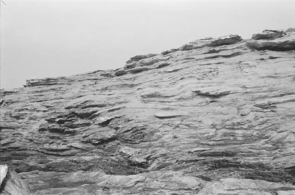 Primer Plano Las Rocas Creadas Por Acantilados Erosionados Por Mar —  Fotos de Stock