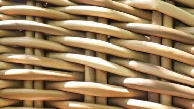 Yapay rattan malzeme mobilyaların soyut gölgesi.