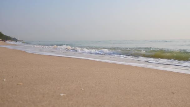 Temporada de verão de praia de mar tropical . — Vídeo de Stock