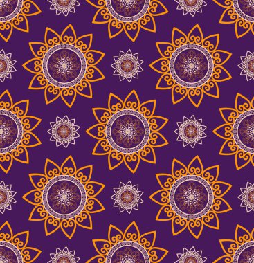 Parlak elementli kusursuz desen. 