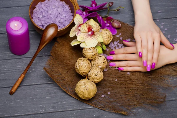 Naturlig produkt för spa-systemet — Stockfoto