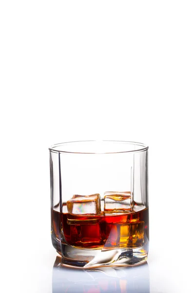 Glass Gourmet Whiskey Waiting Pleasant Evening — Stock Photo, Image