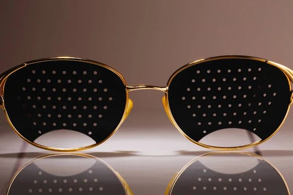 Corrective Glasses People Astigmatism Glasses White Background — Stock Photo, Image