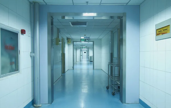 Koridor Operačním Sále Anesteziologické Oddělení Nemocnici — Stock fotografie