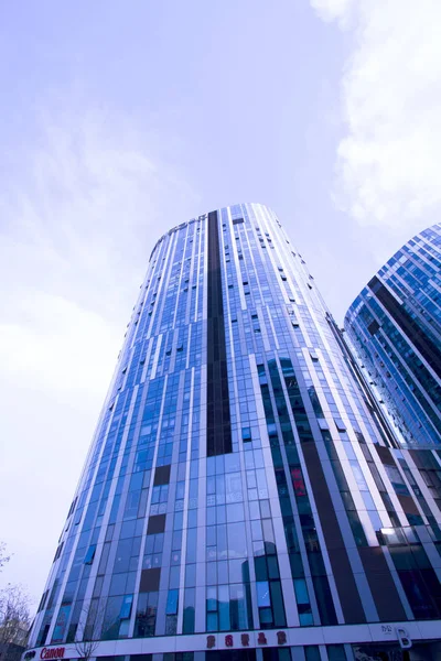 Edifício Soho Sanlitun Centro Comercial Pequim — Fotografia de Stock