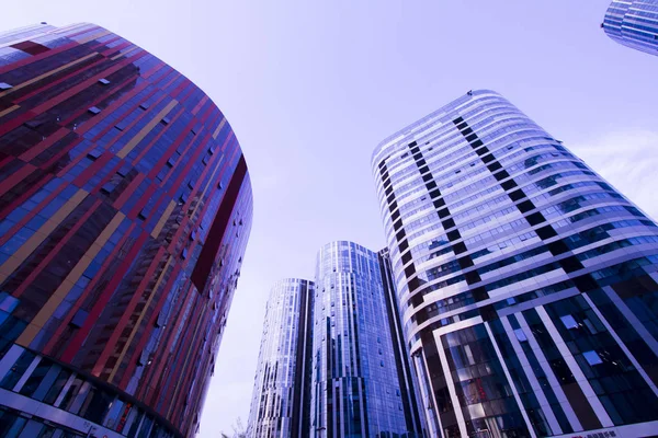 Edifício Soho Sanlitun Centro Comercial Pequim — Fotografia de Stock