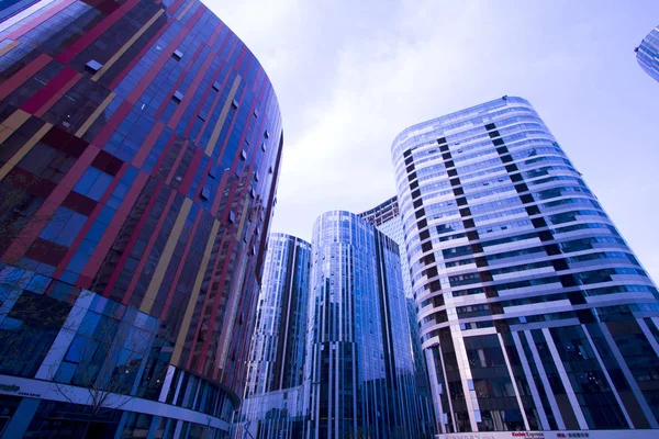 Soho Byggnad Sanlitun Beijing Köpcentrum — Stockfoto