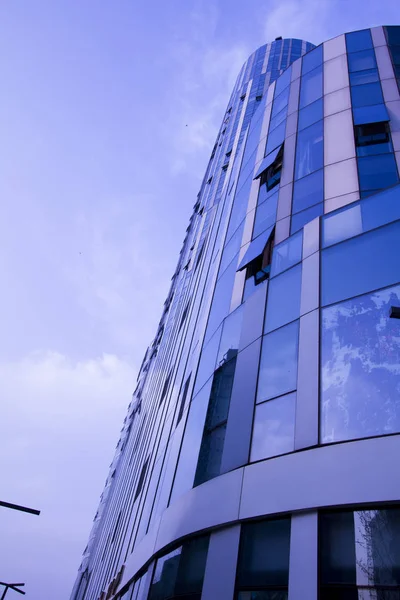 Vista Notturna Del Soho Building Chaoyang Beijing Commercial Center — Foto Stock