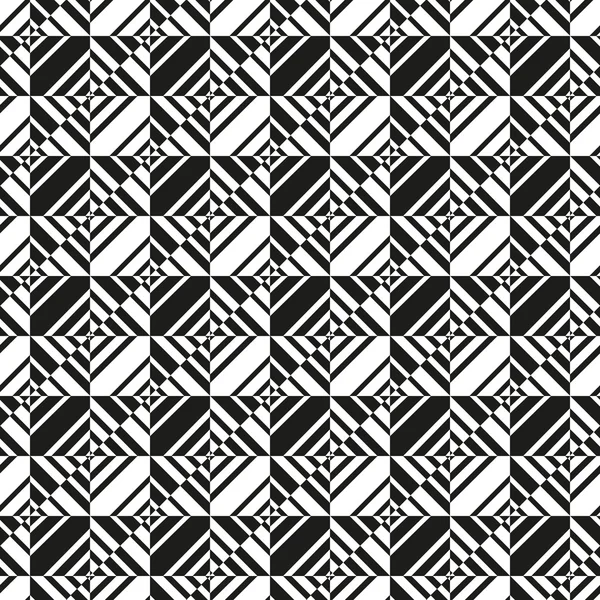 抽象的な幾何学的シームレスベクトルパターン — ストックベクタ
