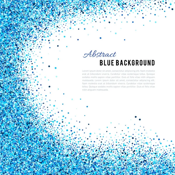 Abstrakter blauer Vektor Hintergrund — Stockvektor