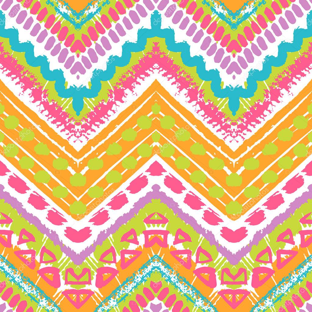 Tribal ethnic seamless pattern