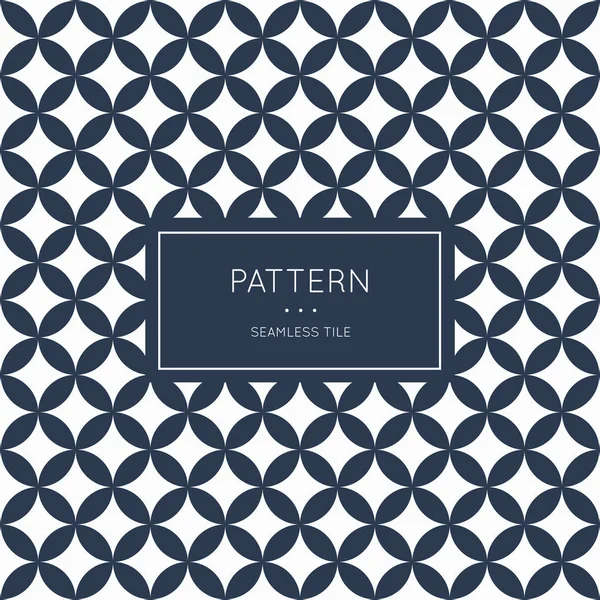 Geometric seamless pattern — Stock Vector