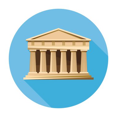 Banka, Adliye, parthenon mimari simge