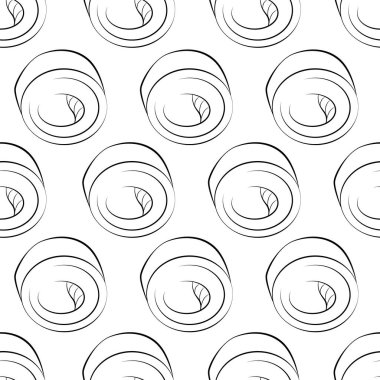 Ekmekli, suşili, pürüzsüz şablon. Güzel yemek tasarımı elementleri.