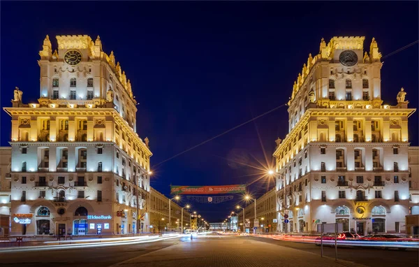 Historical buildings on Kirova street — Stock Photo, Image