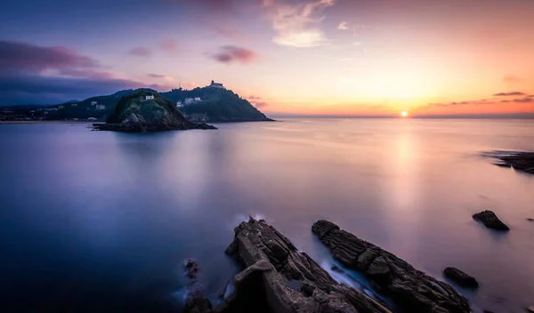 Famosa bahía de Concha al atardecer — Foto de Stock