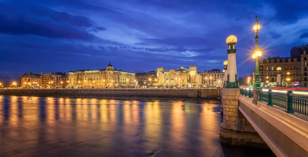 Gamla staden san sebastian — Stockfoto