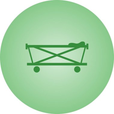 Güzel Sedye Vektörü Kabartma simgesi