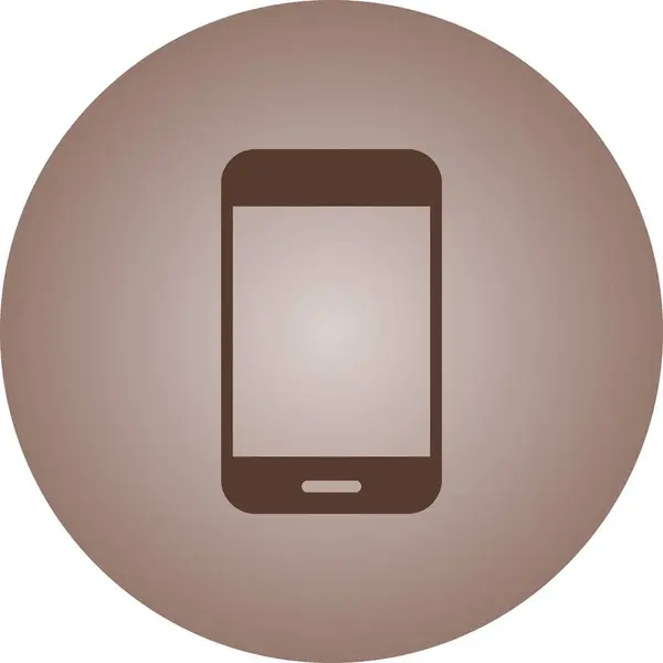 Beautiful Smartphone Vector Glyph icon — Stock Vector
