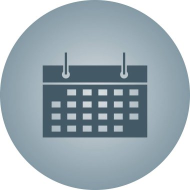 Güzel Takvim Vektörü Kabartma simgesi