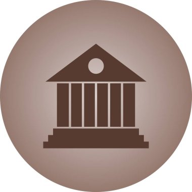 Güzel Banka Vektörü Kabartma Simgesi