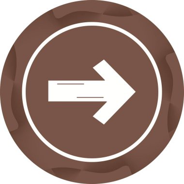 Güzel Sağ Ok Vektör Sembolü