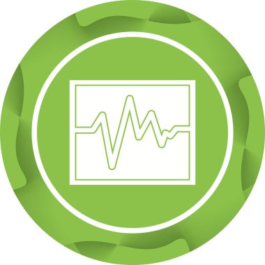 Güzel Ecg Vektör Kabartma simgesi