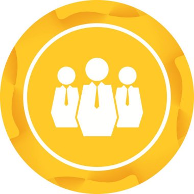 Güzel Takım Çalışması Vektör Kabartma Simgesi