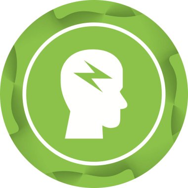 Güzel Fikir Vektörü Glyph ico